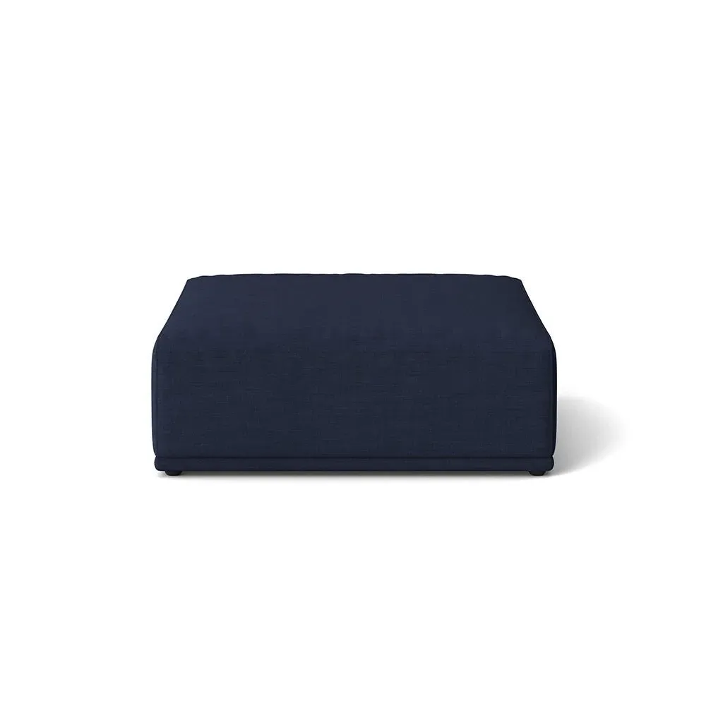 Modular Ottoman with Soft Upholstery - Canvas