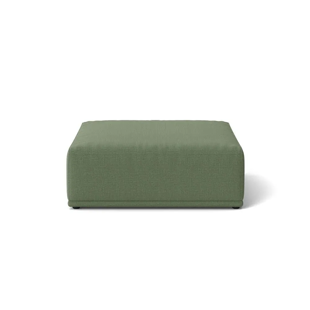 Modular Ottoman with Soft Upholstery - Canvas
