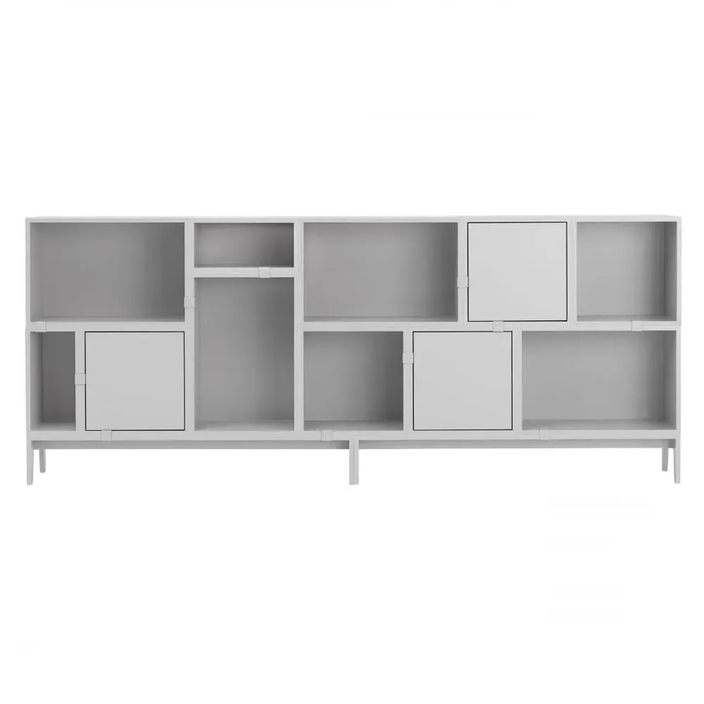 Modular Storage System Config 7 - Shelving Unit