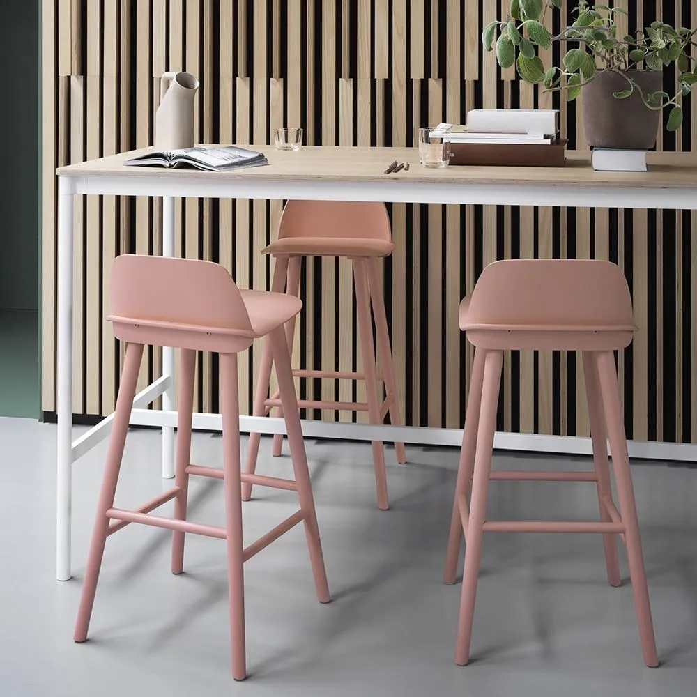 Nerd Bar Stool - Sand Yellow, Ash