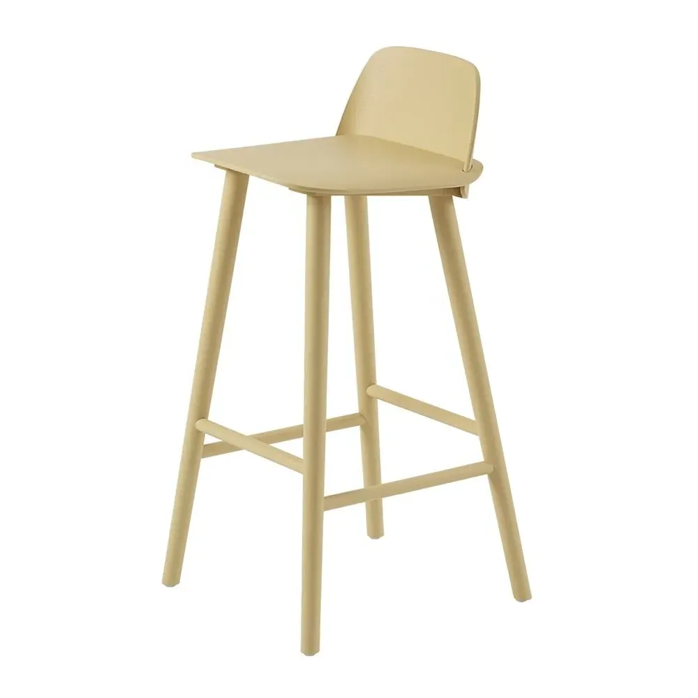 Nerd Bar Stool - Sand Yellow, Ash