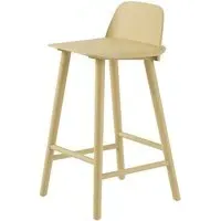 Nerd Counter Stool - Sand Yellow, Ash