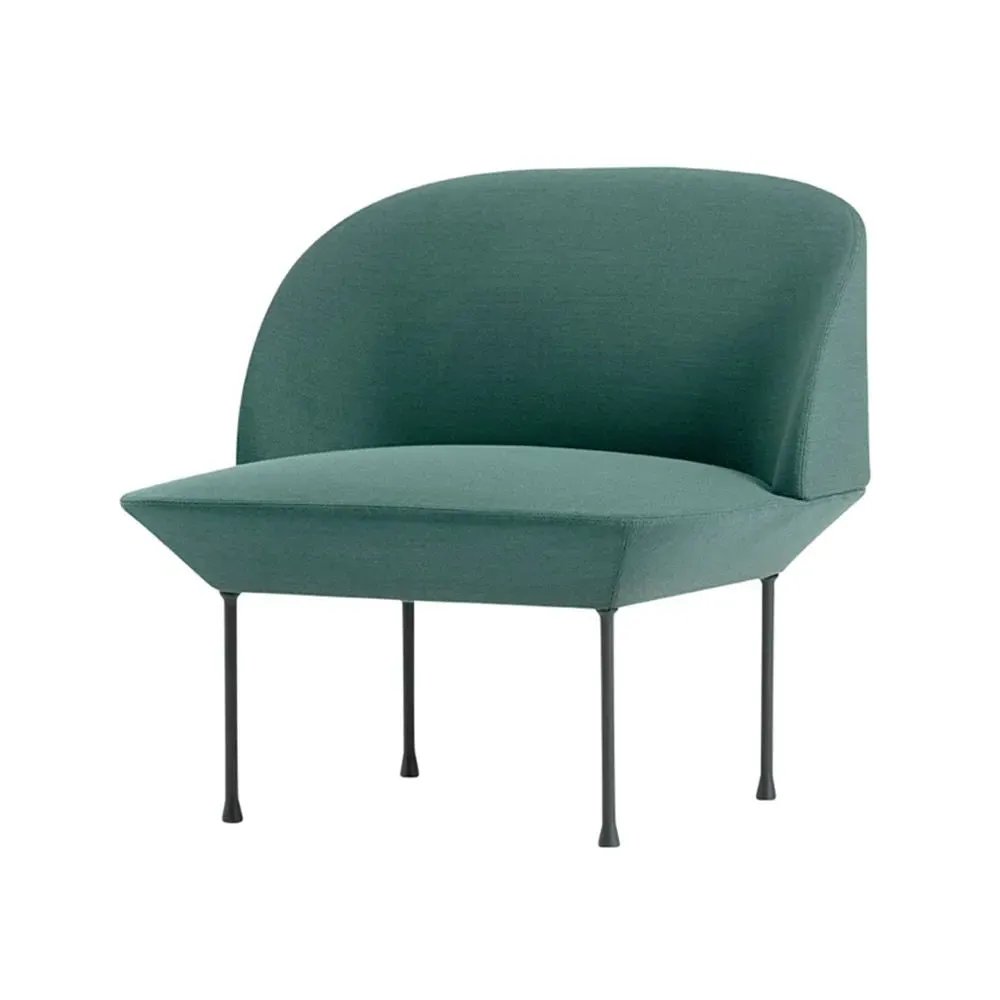 Oslo Lounge Chair - Chrome, Steelcut Trio