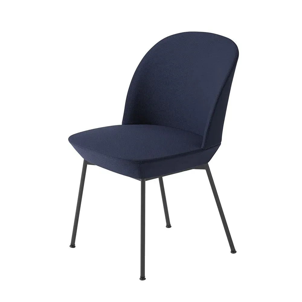 Oslo Side Chair - Anthracite Black, Steel