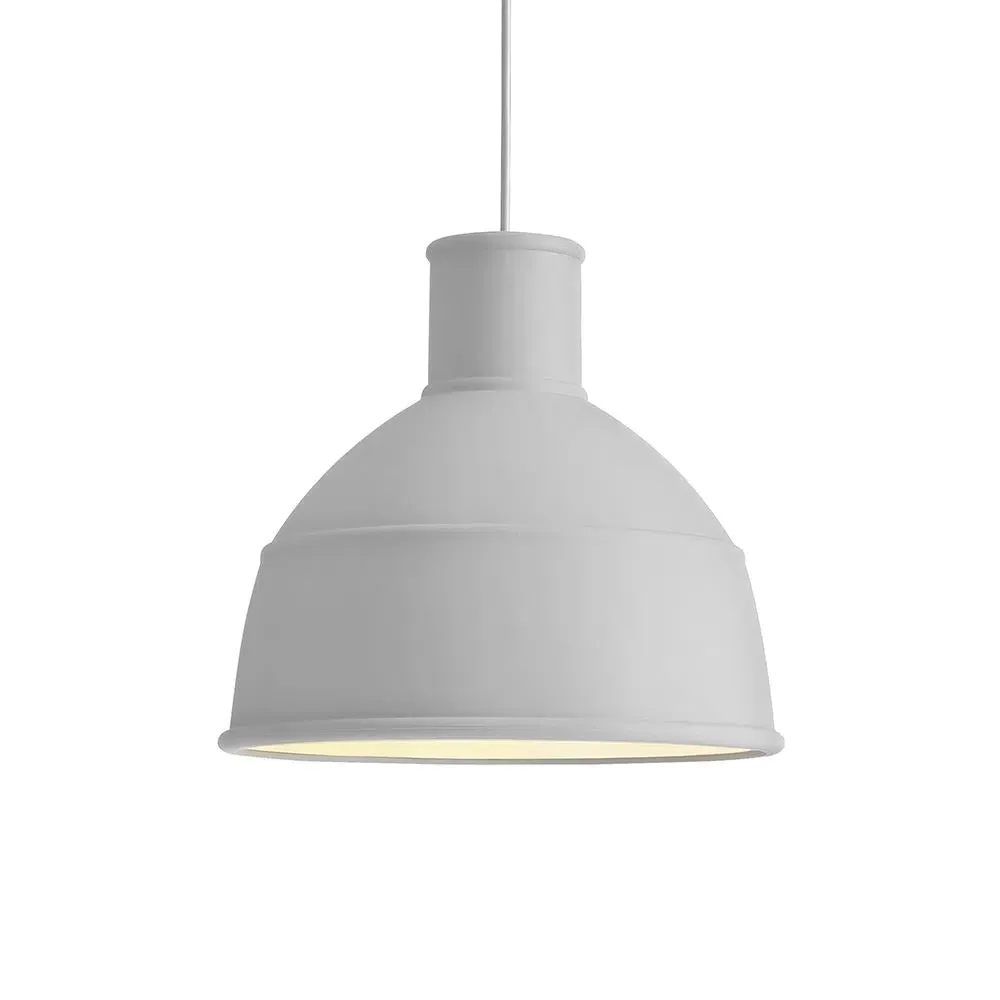 Pendant Light with Diffuser - Grey, Silicone