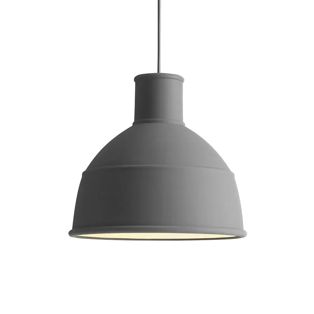 Pendant Light with Diffuser - Grey, Silicone
