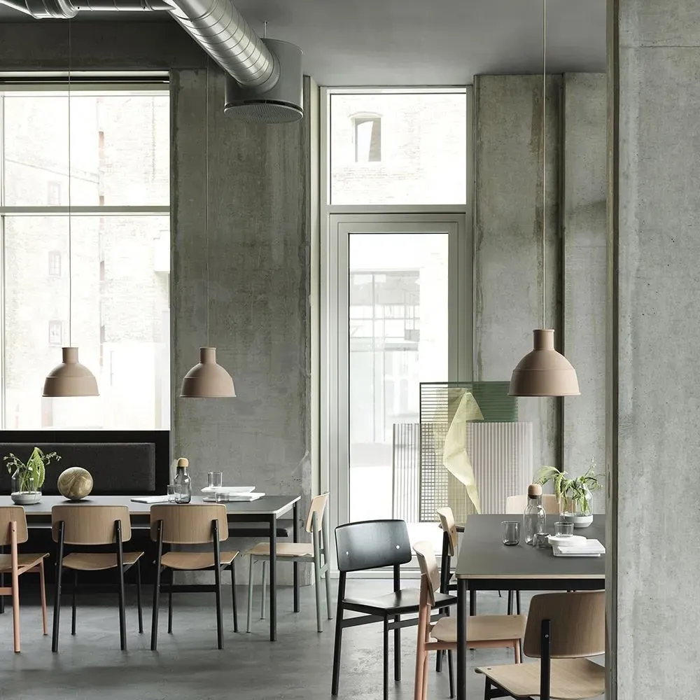 Pendant Light with Diffuser - White, Silicone