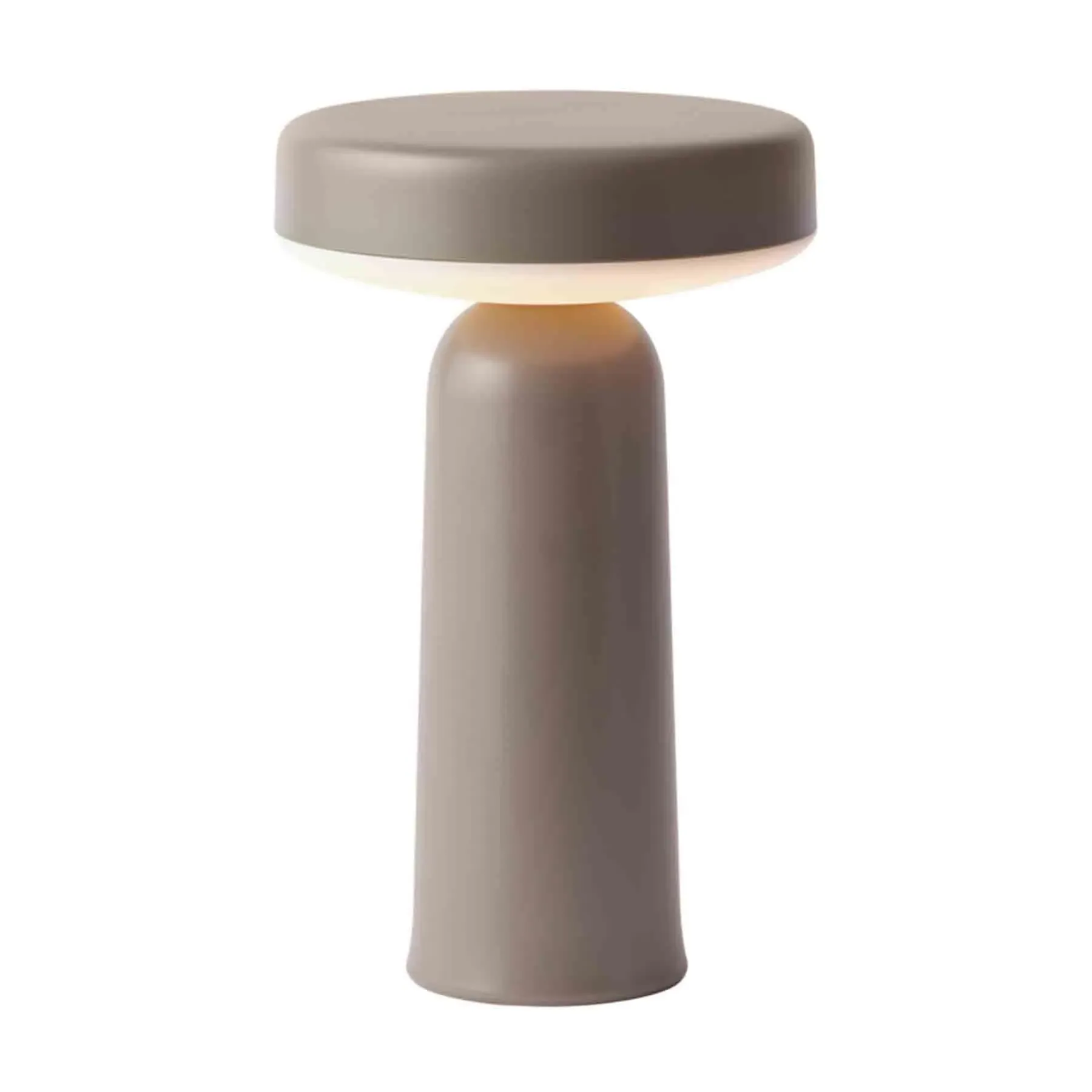 Portable Table Lamp with Battery - Taupe
