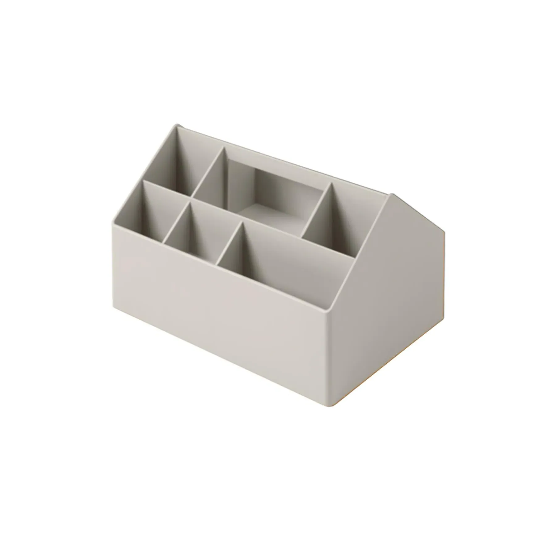 Portable Toolbox with Handle - Grey, Plastic