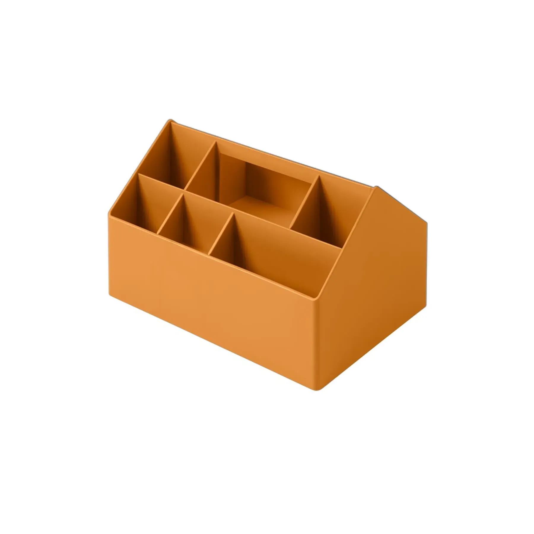 Portable Toolbox with Handle - Orange, Plastic