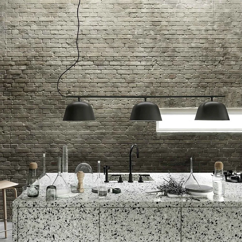 Rail Pendant Light - Grey, Aluminium