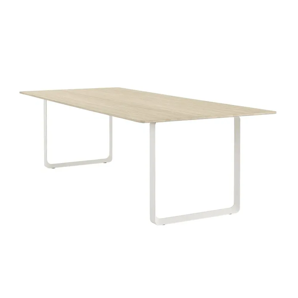 Rectangular Dining Table - White, Oak image