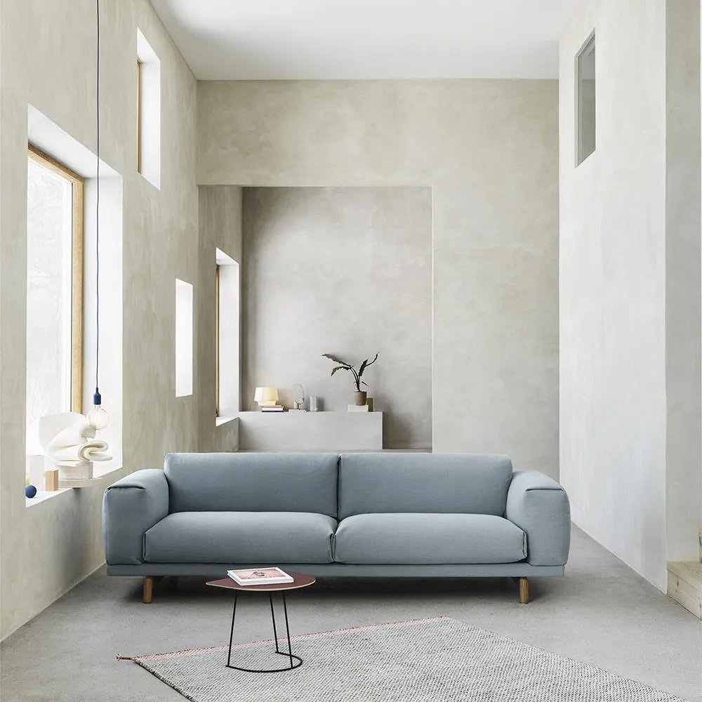 Rest 3-Seater Sofa - Hallingdal 100, Oak