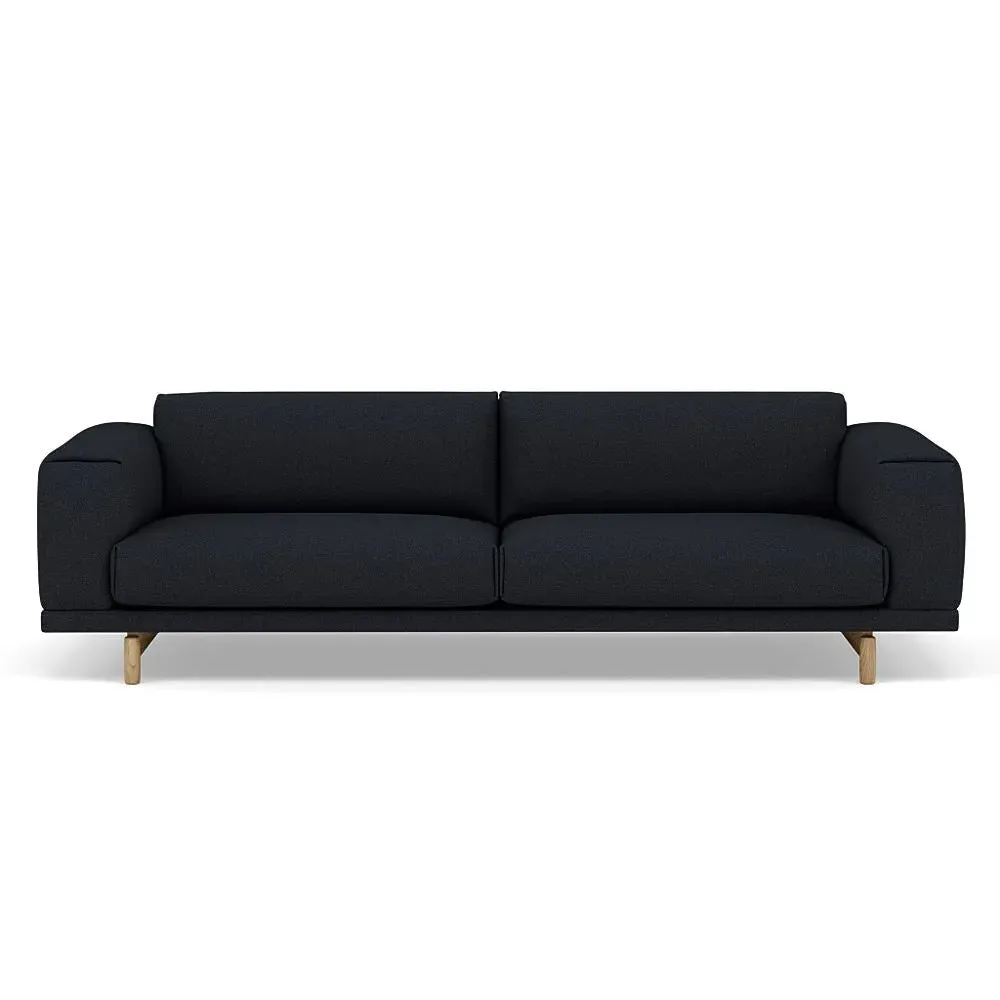Rest 3-Seater Sofa - Hallingdal 180, Oak