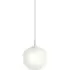 Rime Small Pendant Light - White, Glass