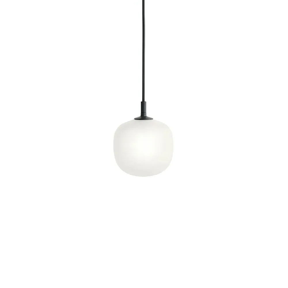 Small Pendant Light - Black, Glass image