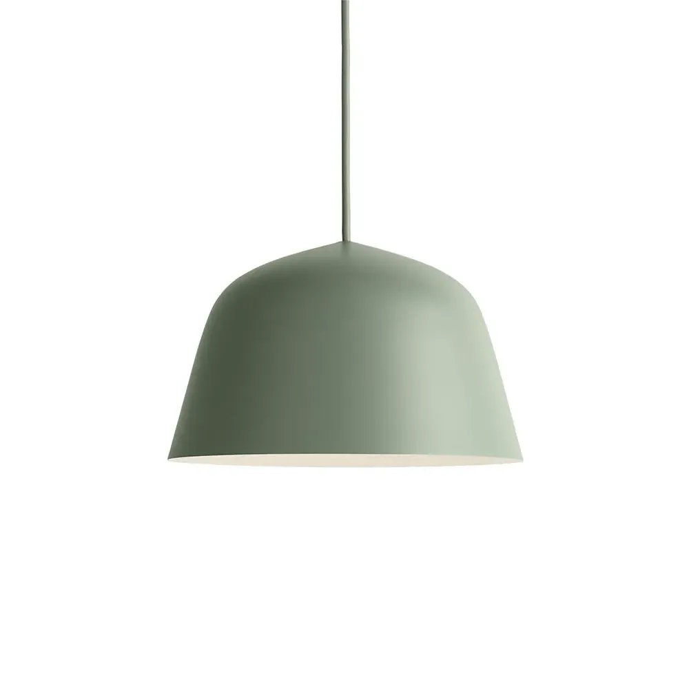 Small Pendant Light - Green, Aluminium