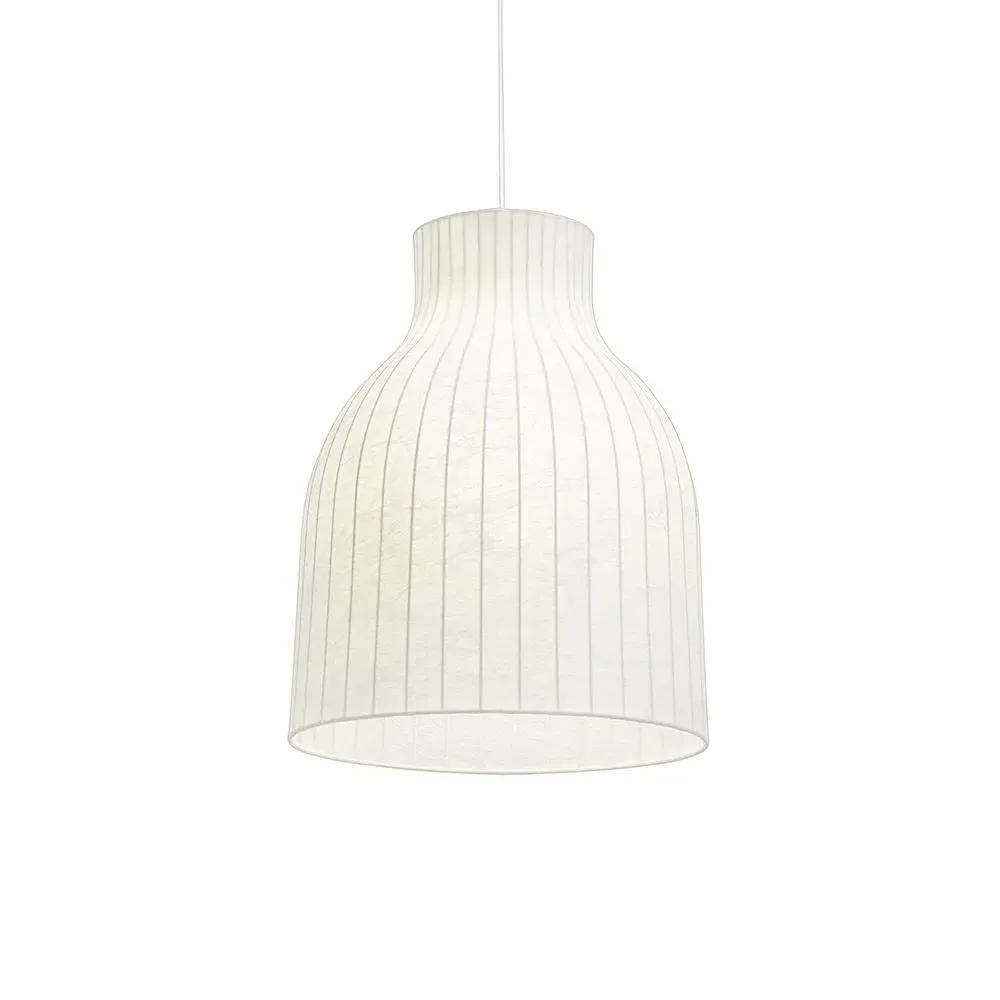 Small Pendant Light Open Design - Steel Frame