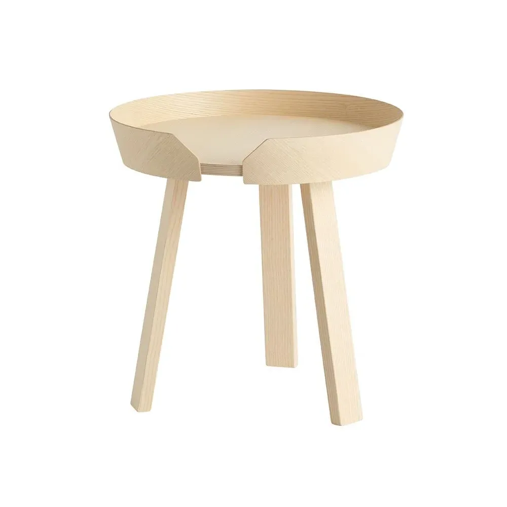 Small Round Coffee Table - Ash, Wood Veneer image