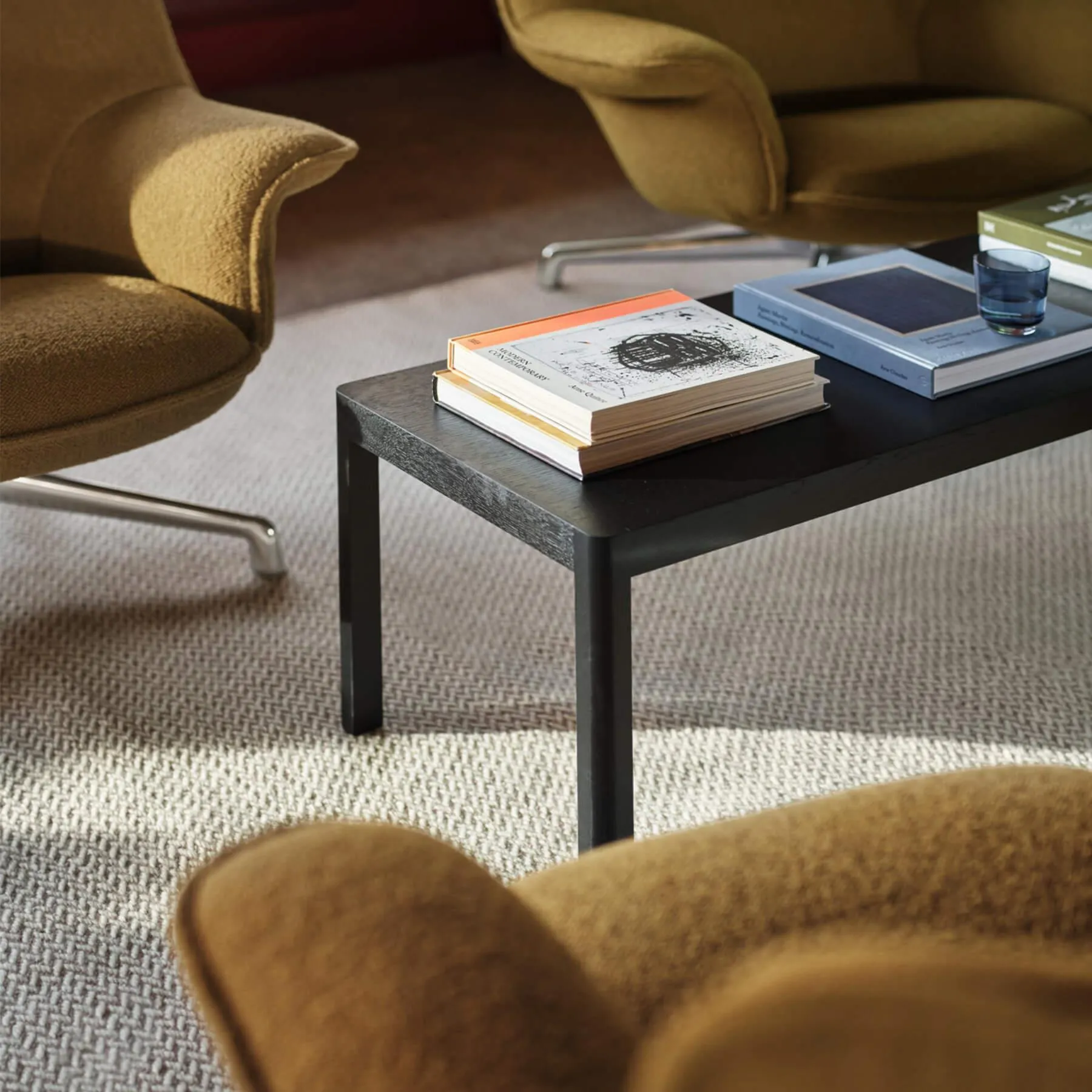 Square Coffee Table - Black
