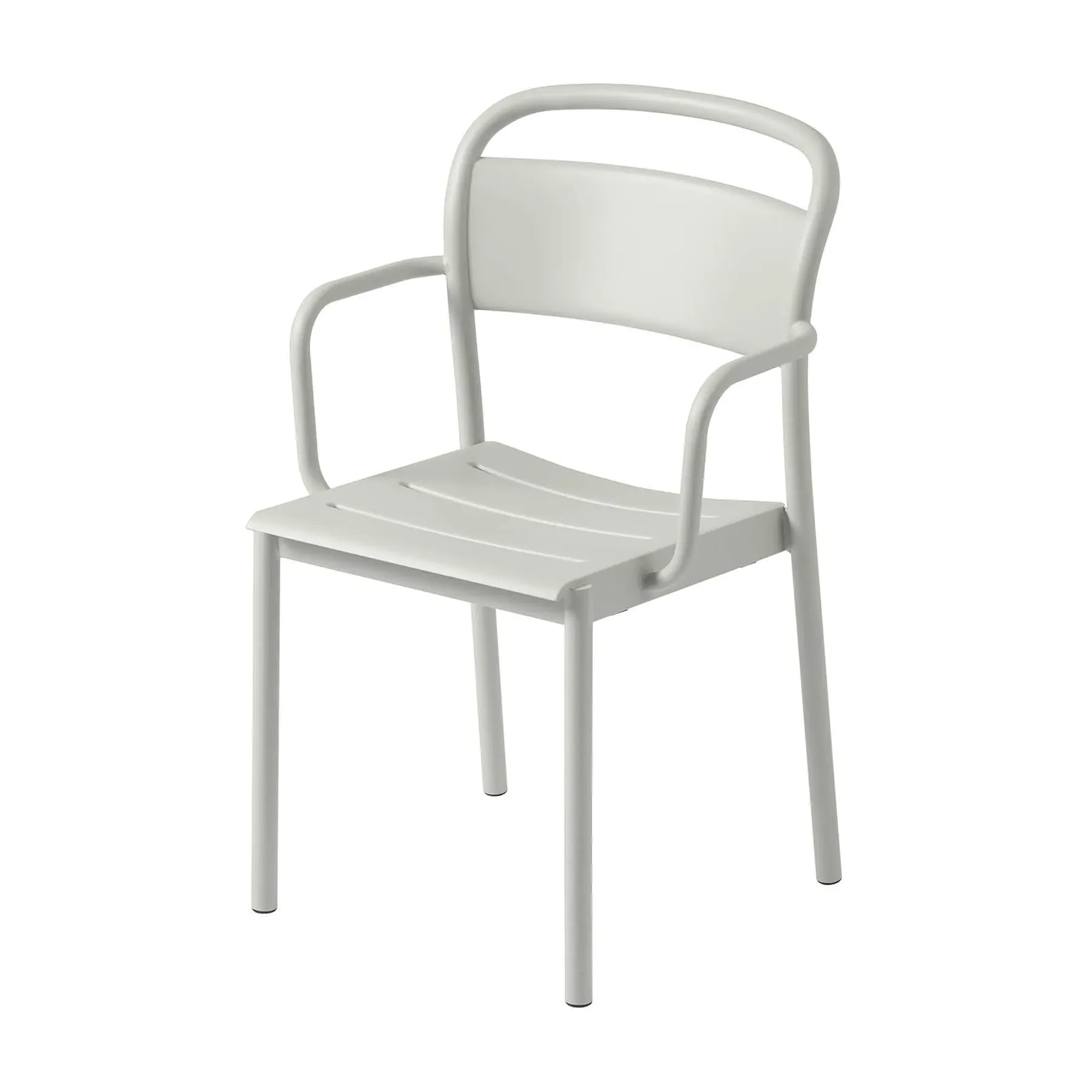 Steel Side Armchair - Blue, Metal