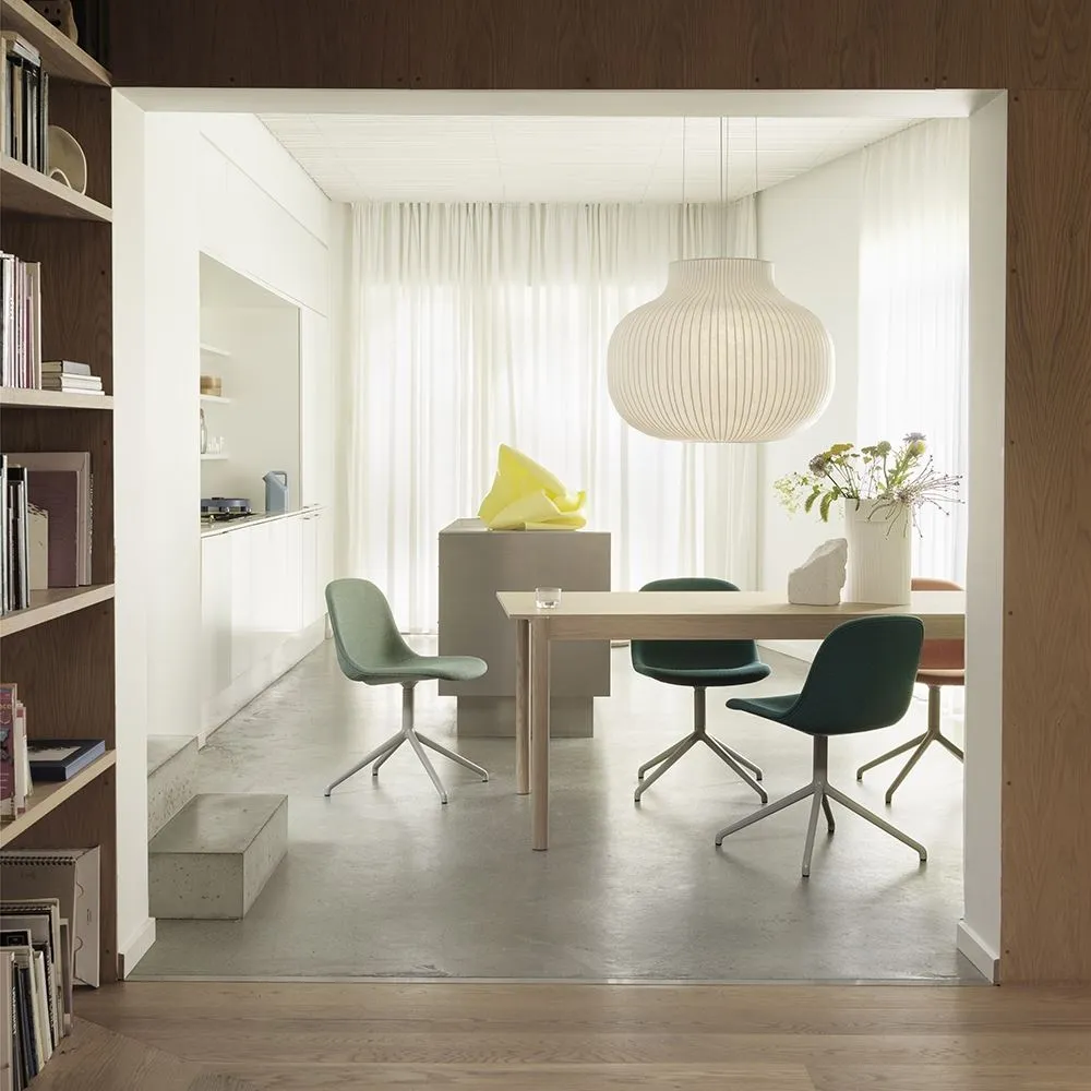 Strand Large Pendant Light - Cocoon Material, Steel