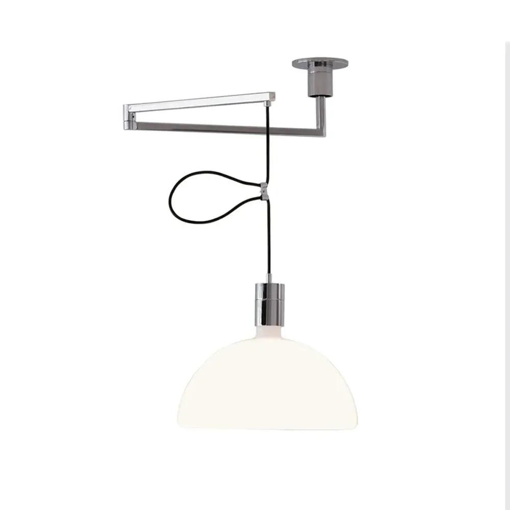 Adjustable Pendant Light - Chrome, Metal image