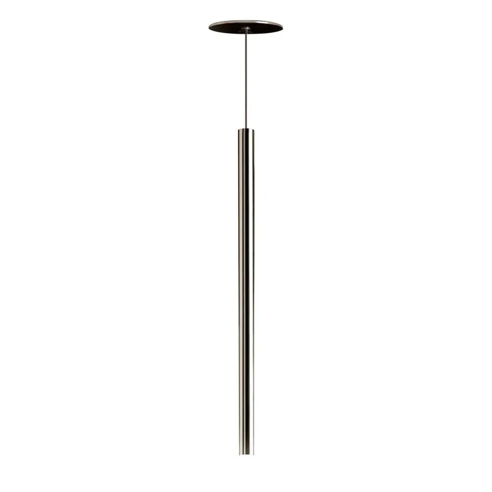 Canna Nuda Metallo Pendant Light - Chrome