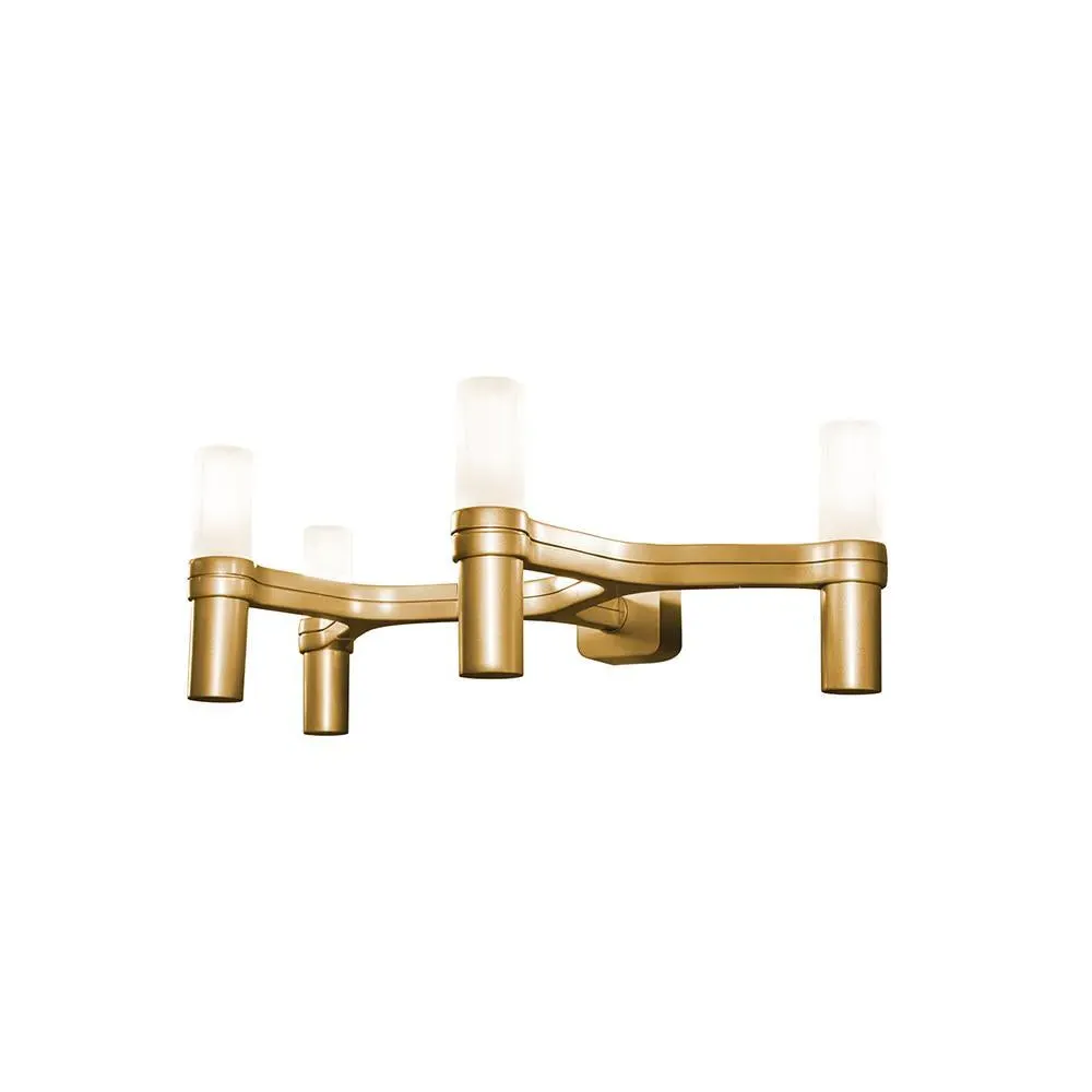 Crown 2 Wall Light - Polished Aluminium