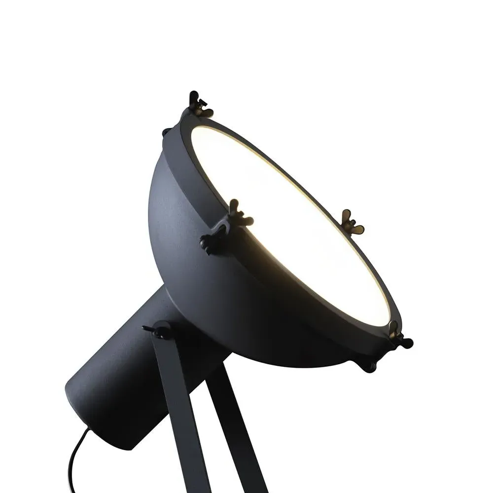 Floor Lamp with Diffuser - White Sand, Aluminium