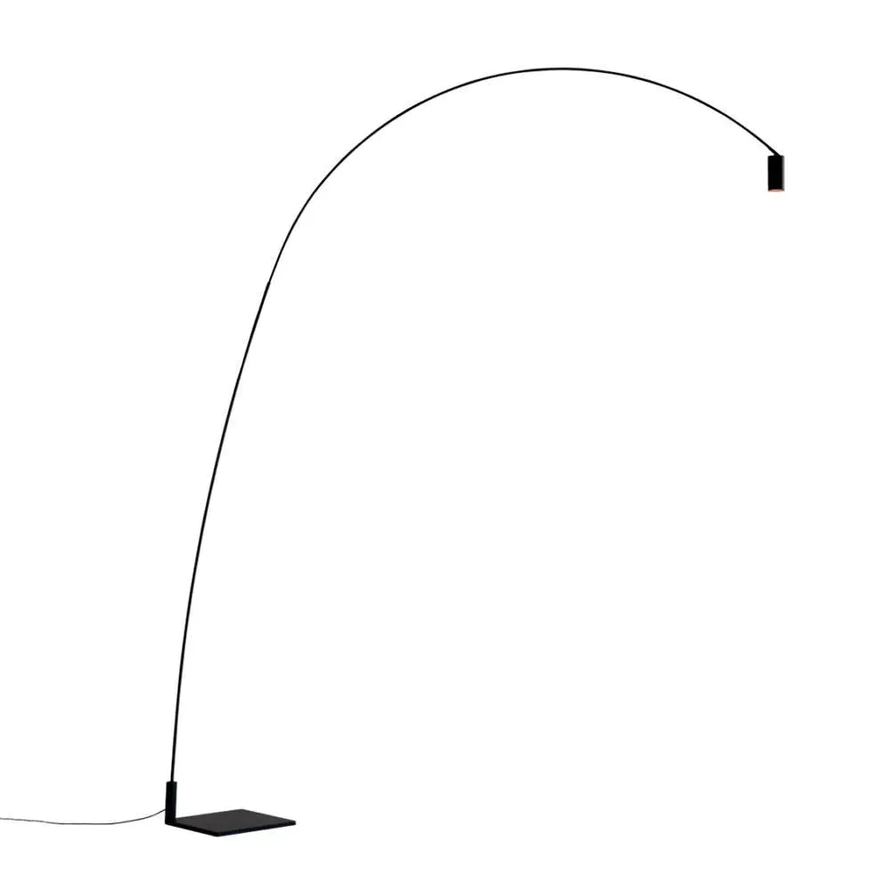 Fox Floor Lamp with Adjustable Head - Metal