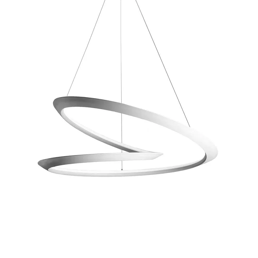 Kepler Minor Pendant Light 2700K Downlight - White, Aluminum image