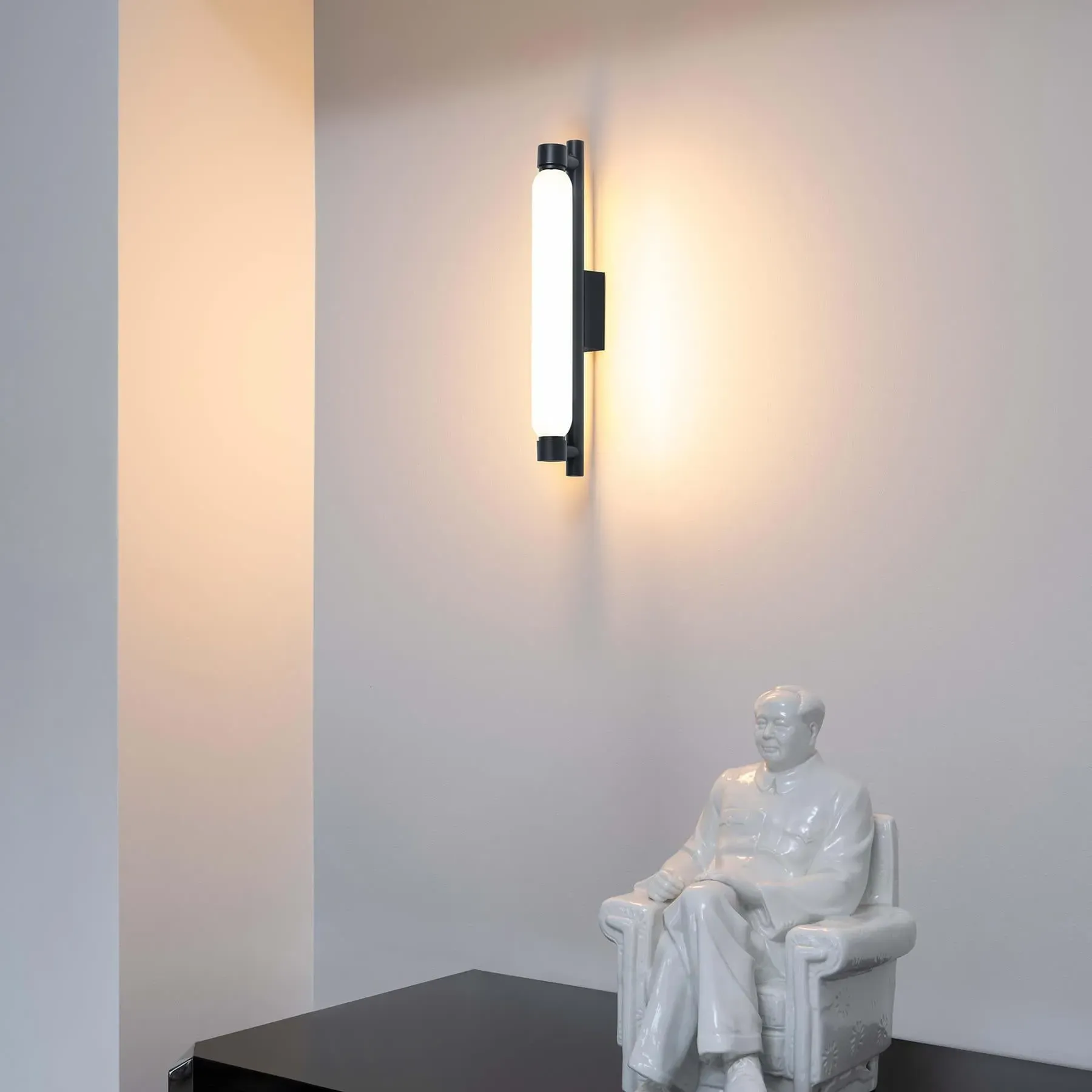 La Roche Wall Light IP20 - Grey, Glass