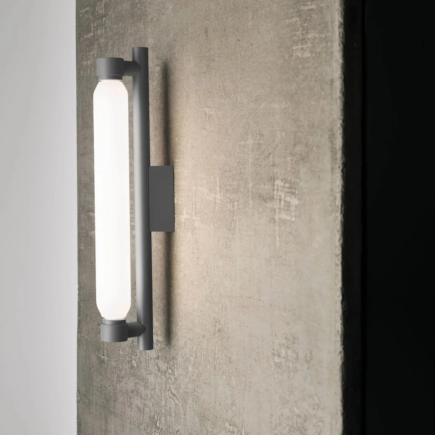 La Roche Wall Light IP20 - Grey, Glass