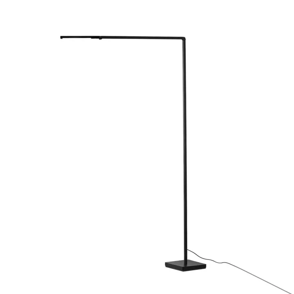 Linear Reading Floor Lamp 3000K - Black, Aluminum