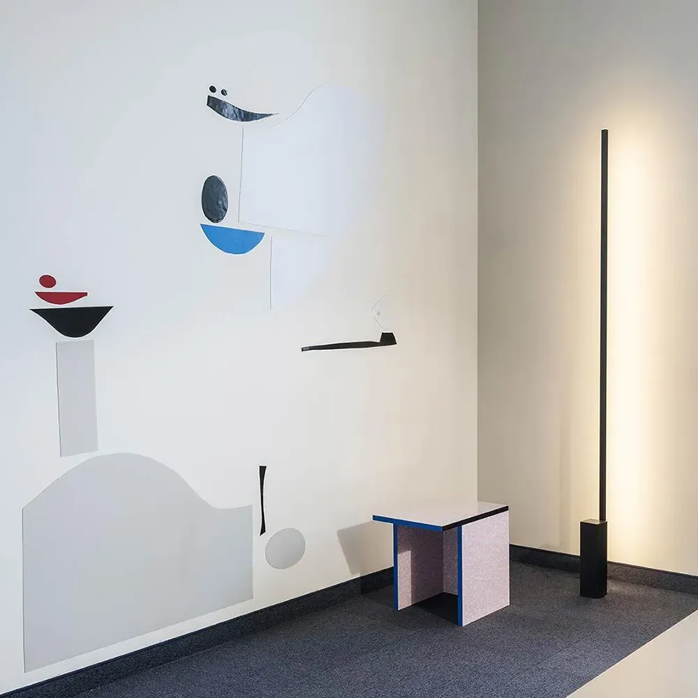 Linescapes Floor Lamp - Grey, Aluminium