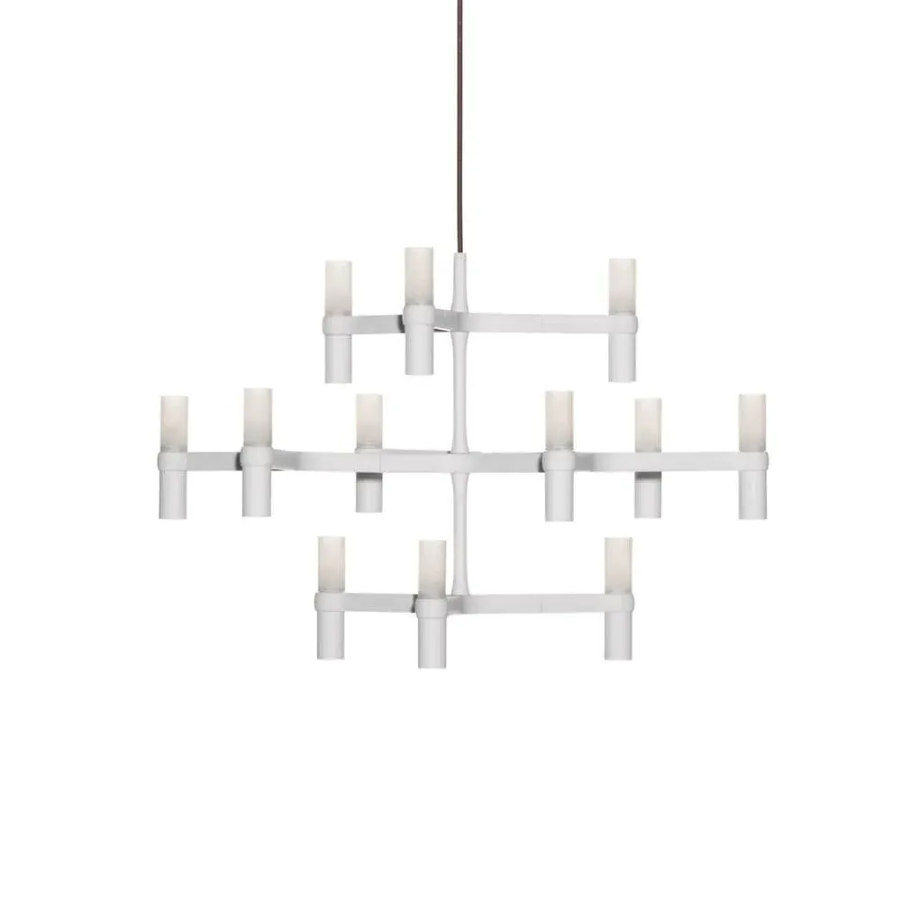 Minor Pendant Light with Glass Diffusers - Gold