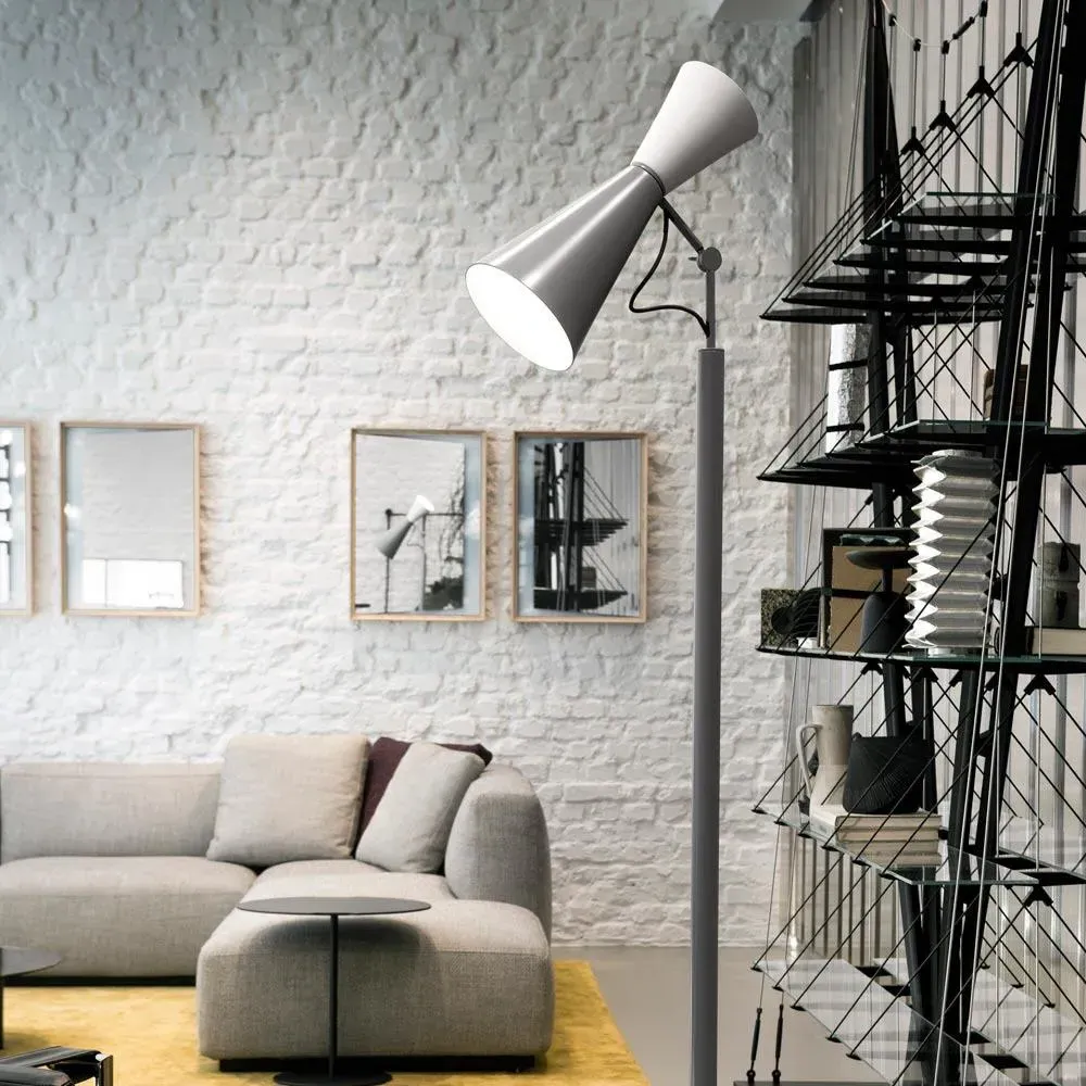 Parliament Floor Lamp - Black, Aluminium