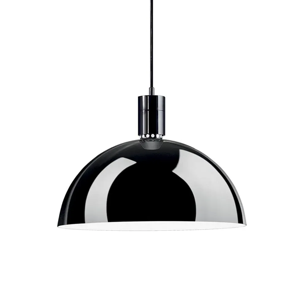 Pendant Light with Flood Beam - Chrome