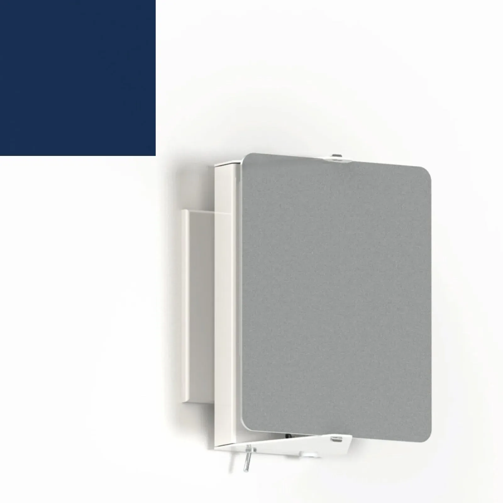 Single Wall Light with Pivoting Shade - Blue image