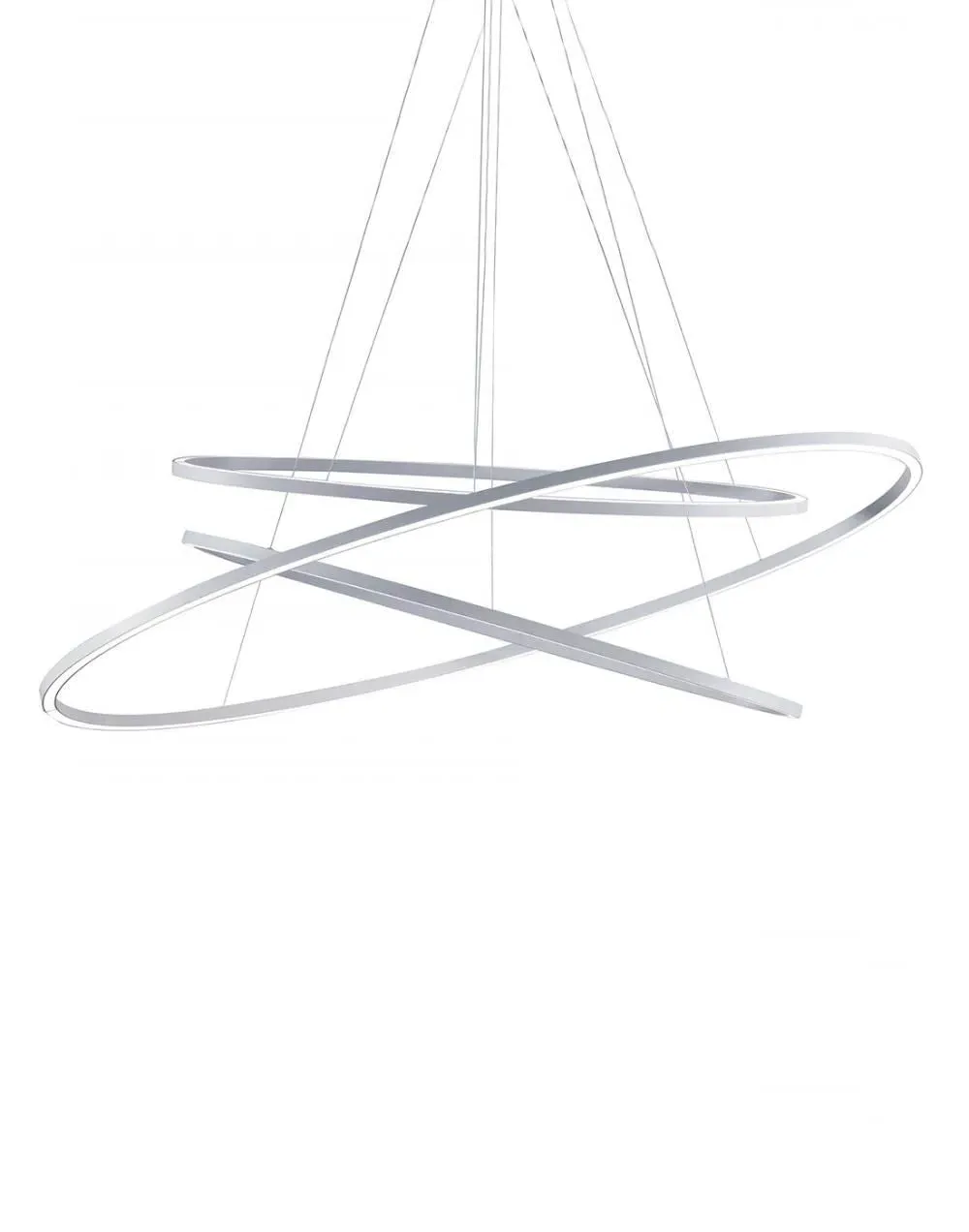 Triple Pendant Light with LED - Gold, Aluminum image
