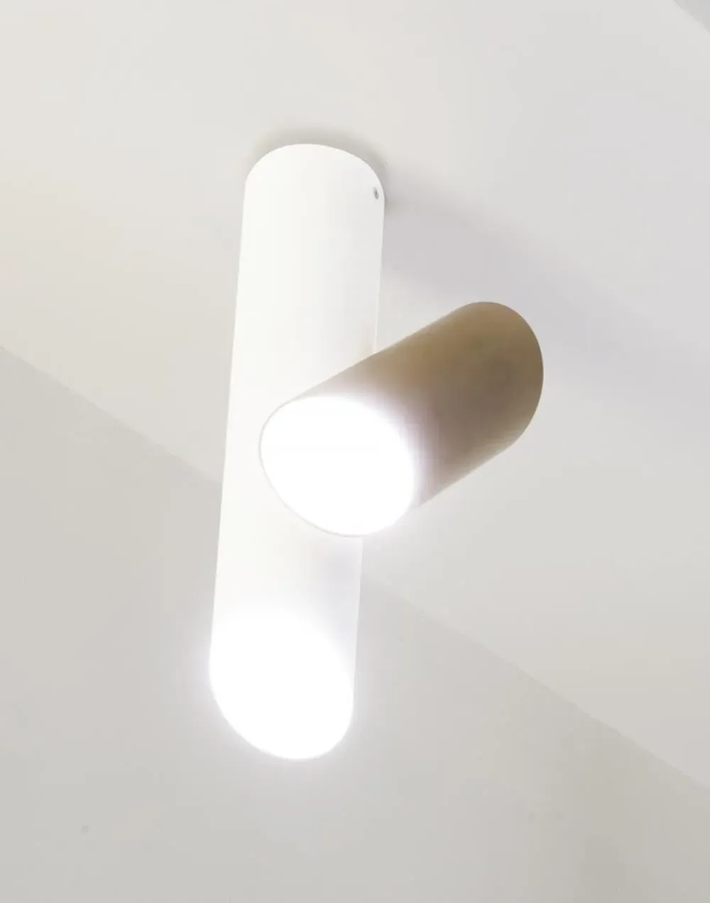 Tubes Ceiling Pendant Light - Grey, Polycarbonate