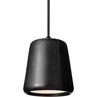 Material Pendant Light - Black, Marble