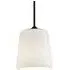 Material Pendant Light - White, Opal Glass