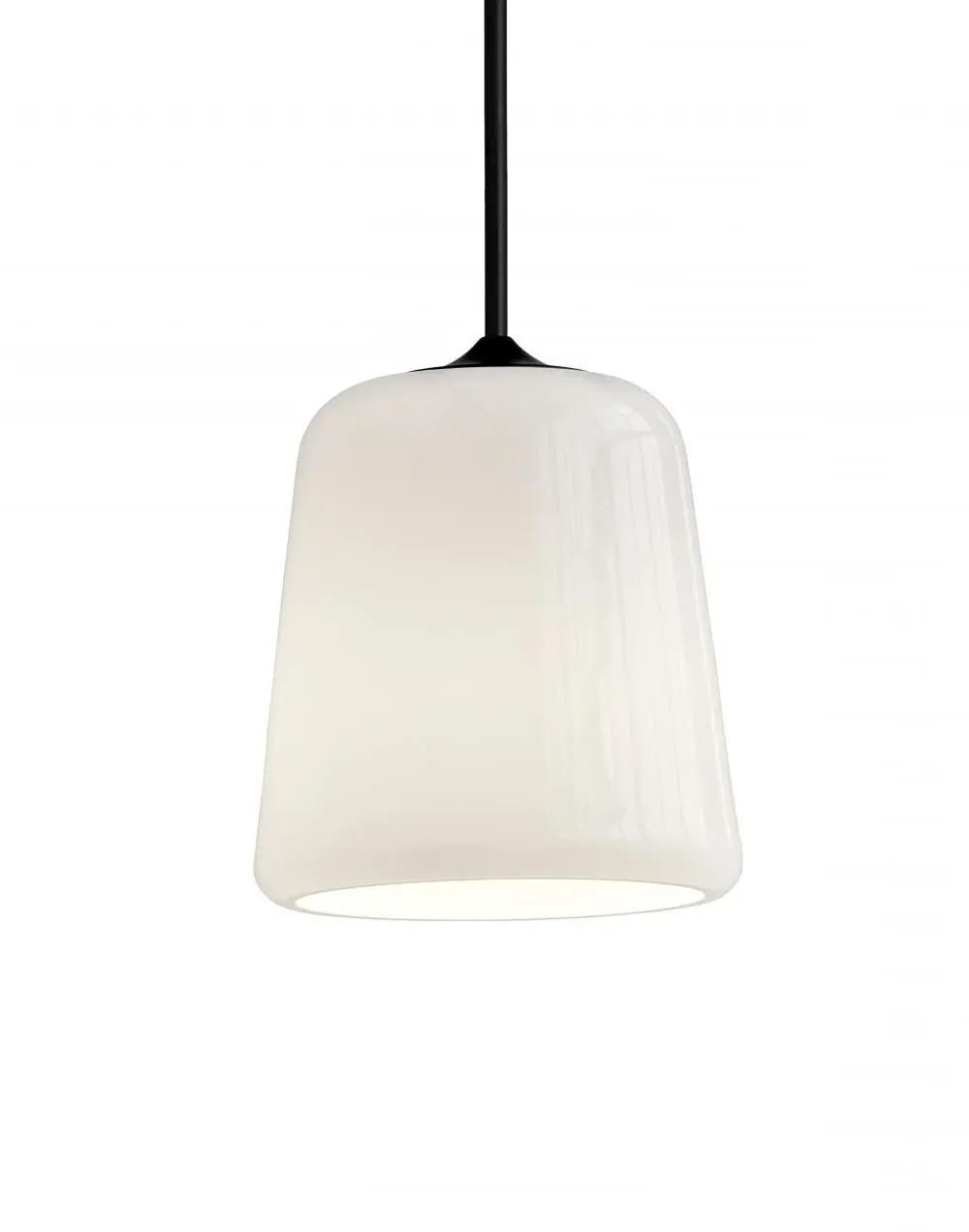 Material Pendant Light - White, Opal Glass