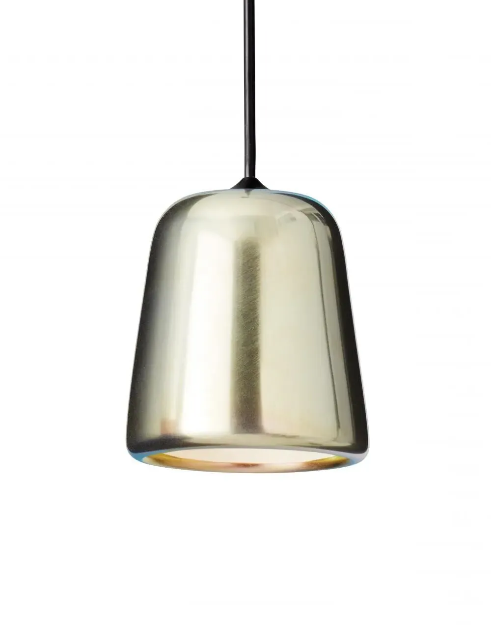 Material Pendant Light - Yellow, Steel