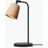 Material Table Lamp with Pivoting Head - Natural Cork