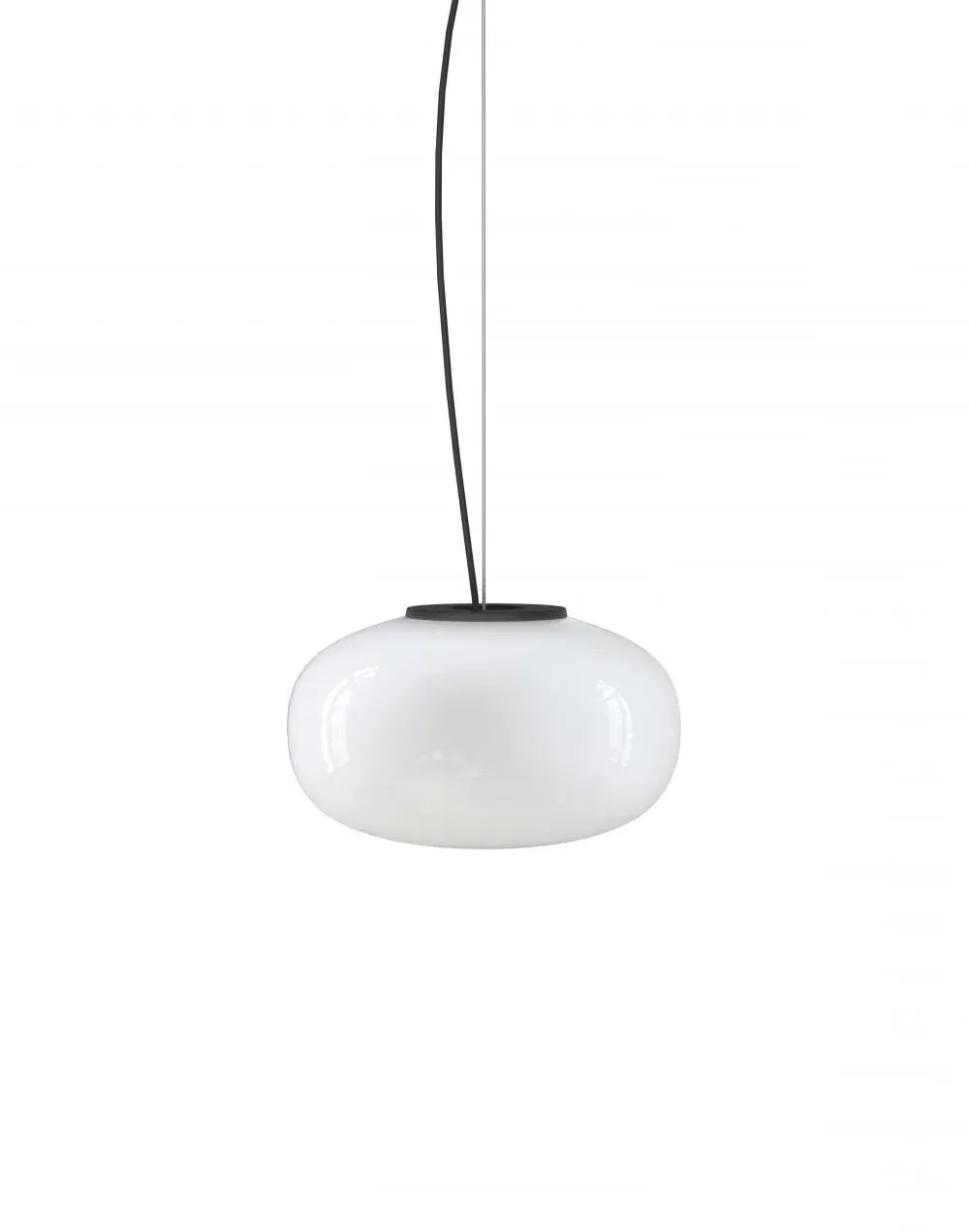 Small Pendant Light - Smoked Glass
