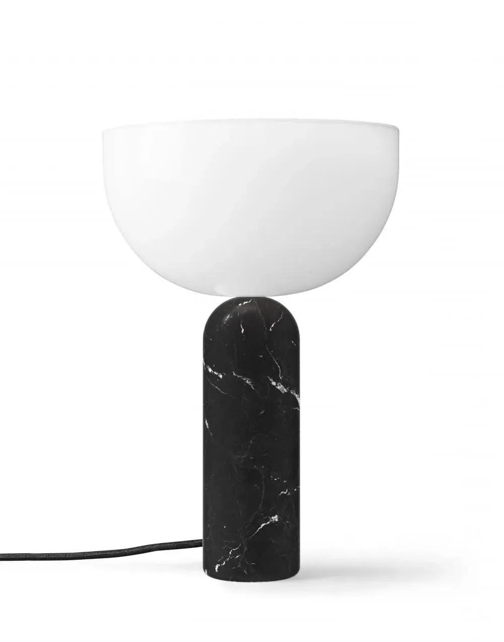 Small Table Lamp - White, Marble