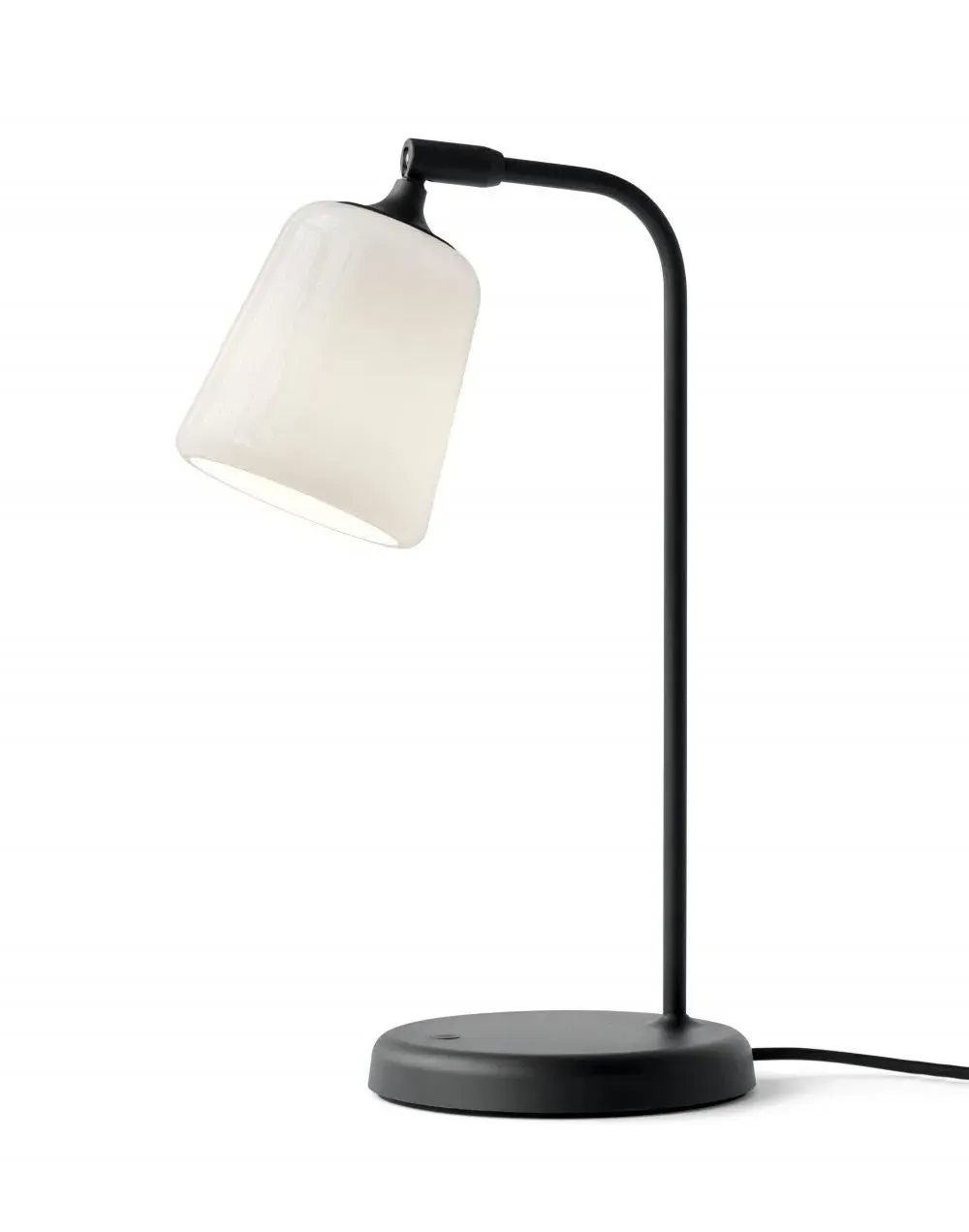 Table Lamp with Pivot Head - Black, Marble
